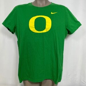 Oregon Ducks NCAA Nike Green Logo T-Shirt Women's XL